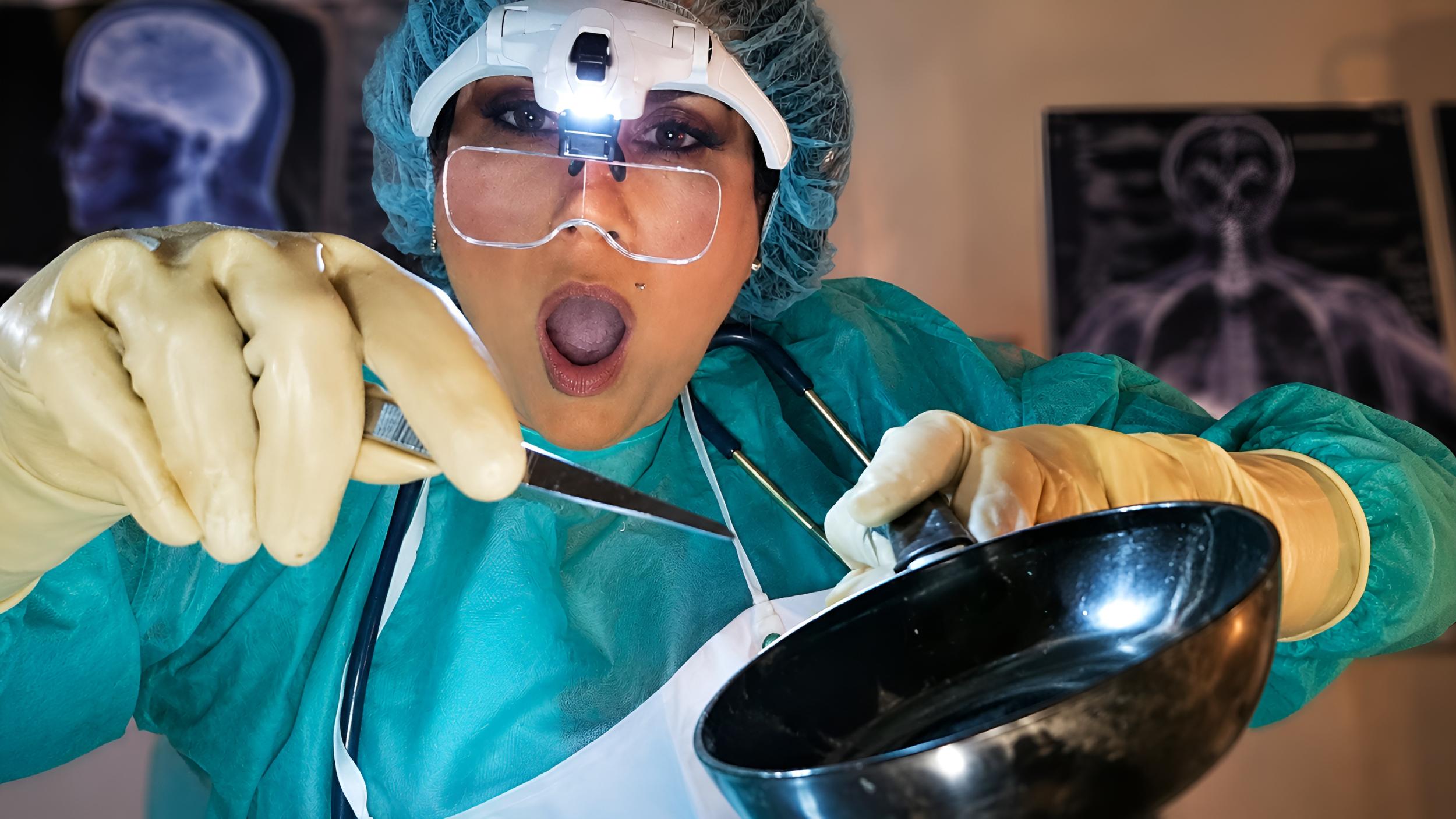 Mistress Katharina Amara dissecting the medical femdom charade of Alex Keeper